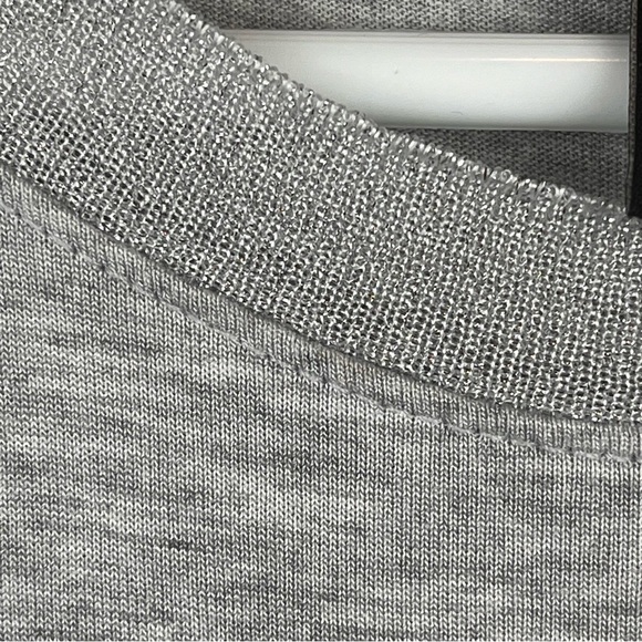 Banana Republic Viscose Sleeveless Top Medium Shimmer Trim - Picture 5 of 15